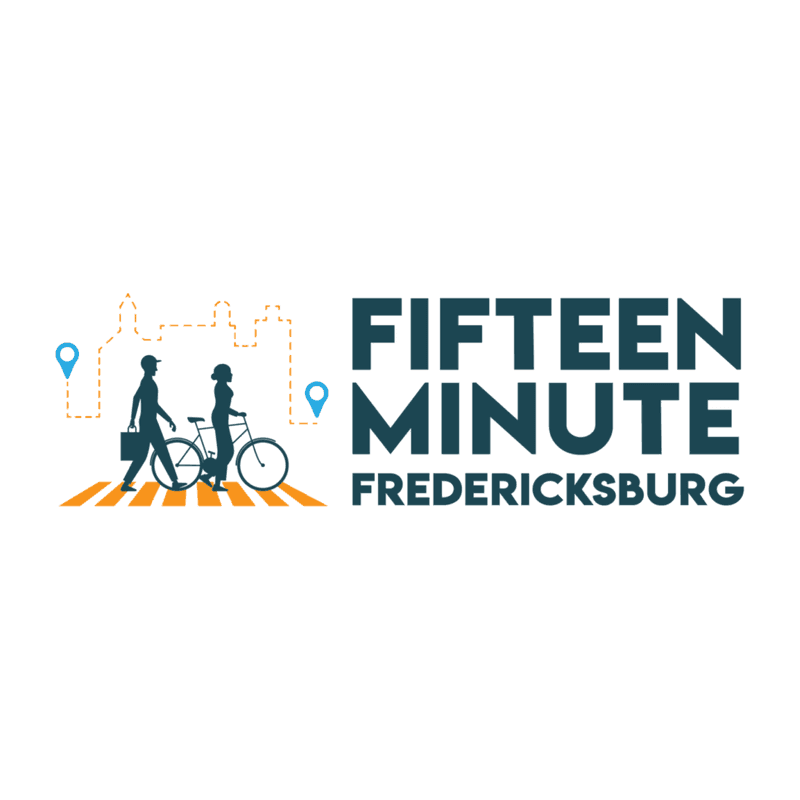 15-Minute Fredericksburg logo
